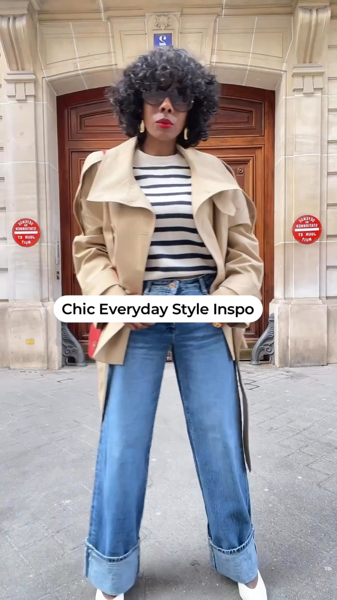 Spring outfit 2026 inspo: effortless, chic outfit for everyday. 

A simple mix of classic pieces that feels fresh and easy to wear. This timeless short trench coat, paired with a striped sweater and denim is easy to recreate. Save this look for later.

#OutfitsWomen #LTKStyletip #SpringOutfit

#LTKootd #LTKgrwm #LTKSeasonal