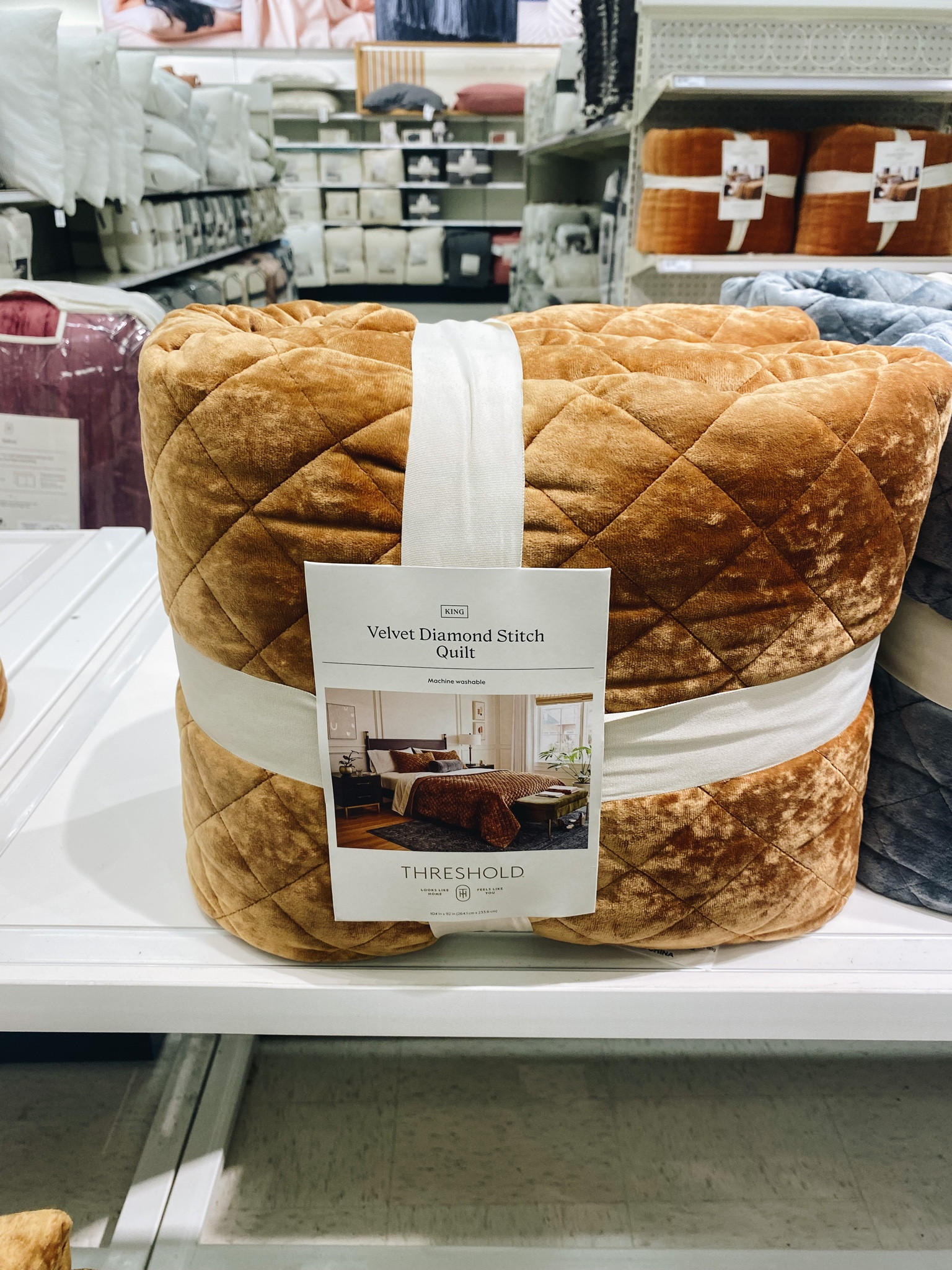 Velvet quilt. Cozy winter bedding, bedroom, fresh bedding, bedding layers, 

#LTKfindsunder100 #LTKhome #LTKSeasonal