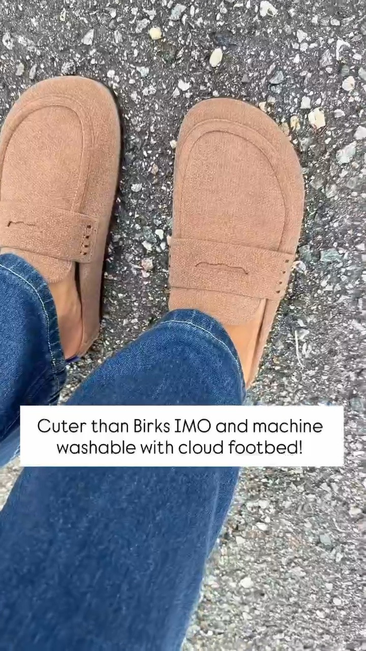 I love these machine washable clogs for fall! Cloud footbed and super comfy! Whole sizes only - I’m a 6.5 and sized down to a 6 based on reviews. Fall outfits. Fall style. Mom outfits. Elevated casual outfits. Teacher outfits.

#LTKootd #LTKPetite #LTKSeasonal