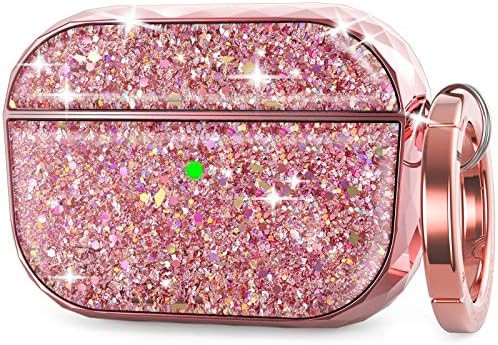 AhaStyle AirPods Pro Case Cover for Women Girls, Luxury Glossy Hard Shell Case Cover Accessories ... | Amazon (US)