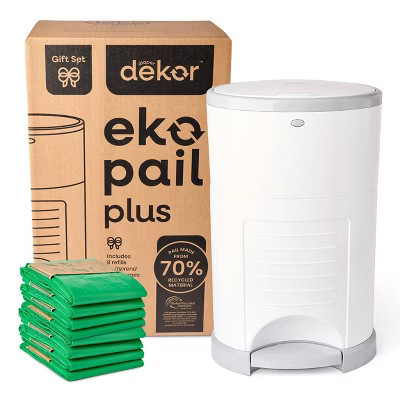 Diaper Dekor Eko Plus Diaper Pail Gift Set | Target