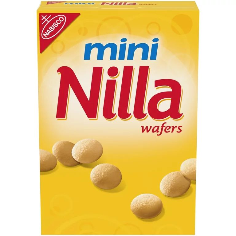 Nilla Wafers Mini Vanilla Wafer Cookies, 11 oz Box | Walmart (US)