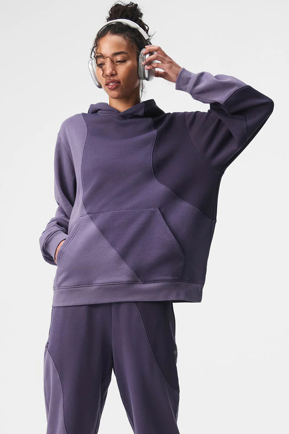 Alo YogaÂ® | Make Waves Hoodie in Italian Plum Tonal Purple, Size: L WOMEN/M MEN | Alo Yoga (US)