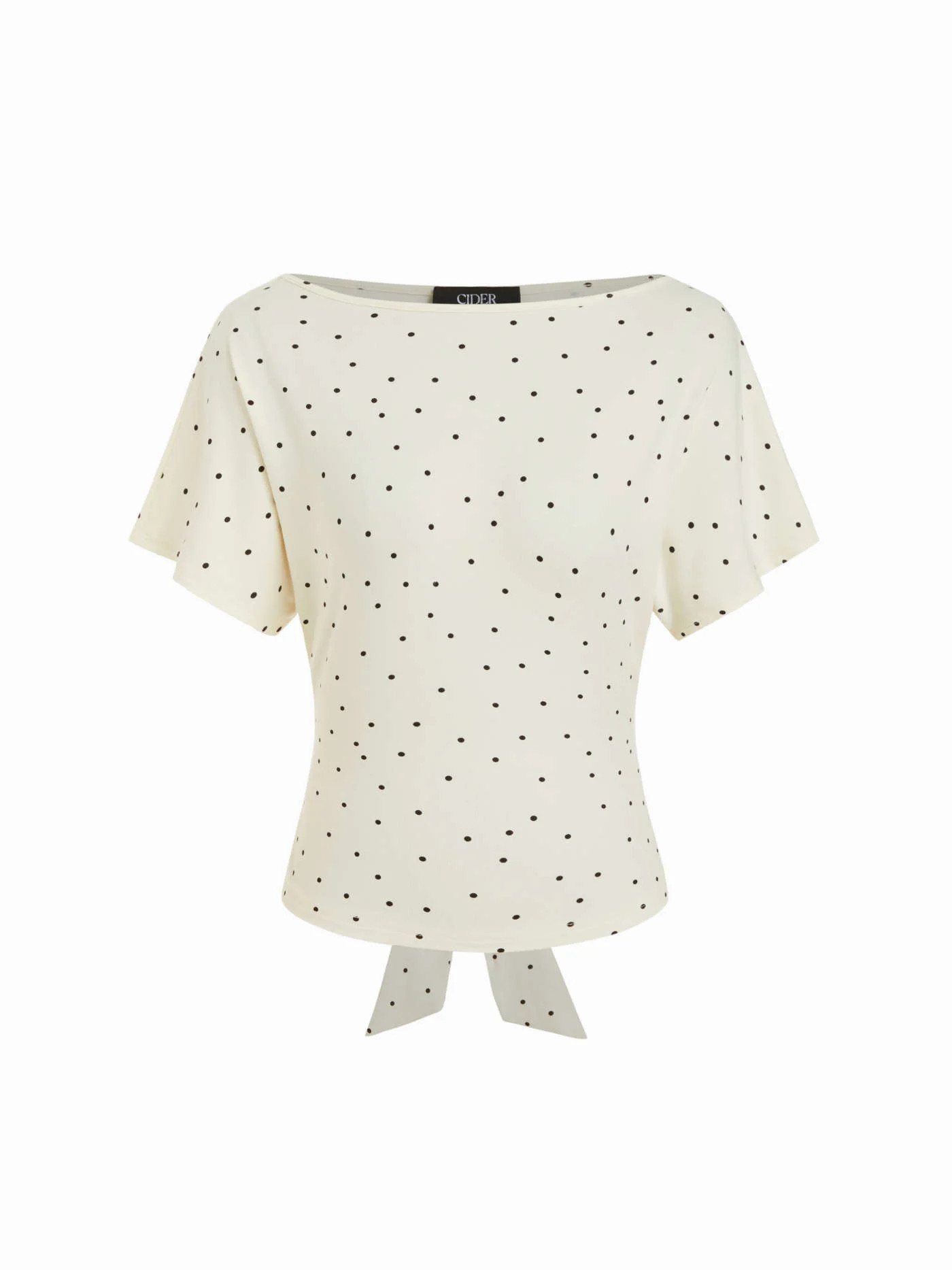 Cotton-blend Ruched Short Sleeve Tee CHF 19.90 | Cider
