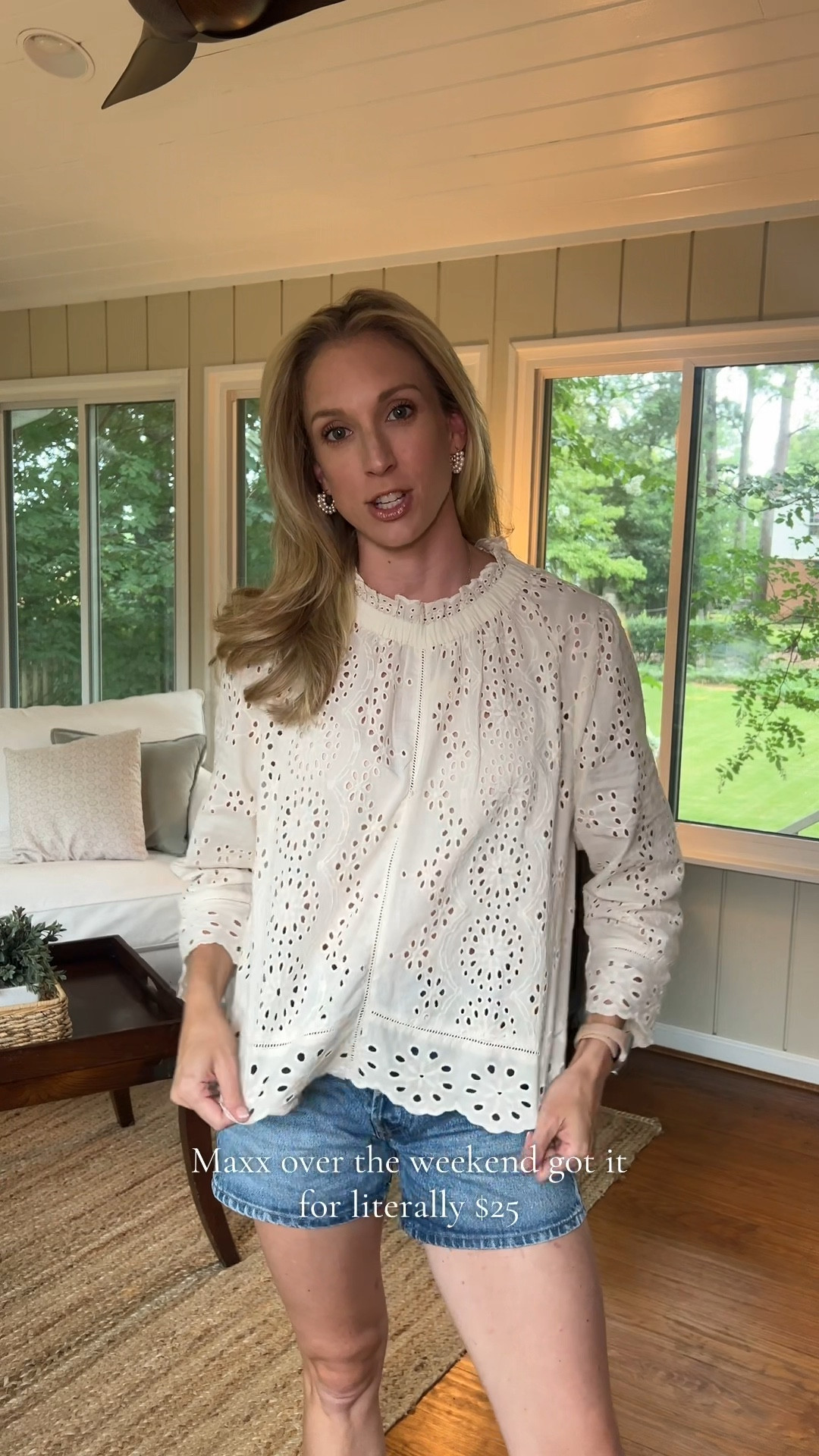 What i wore to daycare drop off! 
Casual summer outfits 
Mom outfit
Summer blouse 



#LTKSeasonal #LTKStyleTip #LTKFindsUnder50