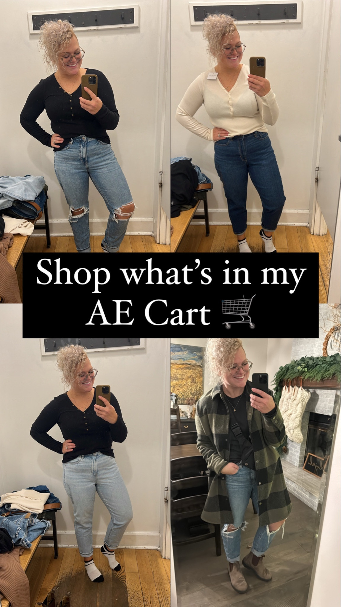 Shop what’s currently in my AE cart here! 

#LTKmidsize #LTKSeasonal #LTKstyletip