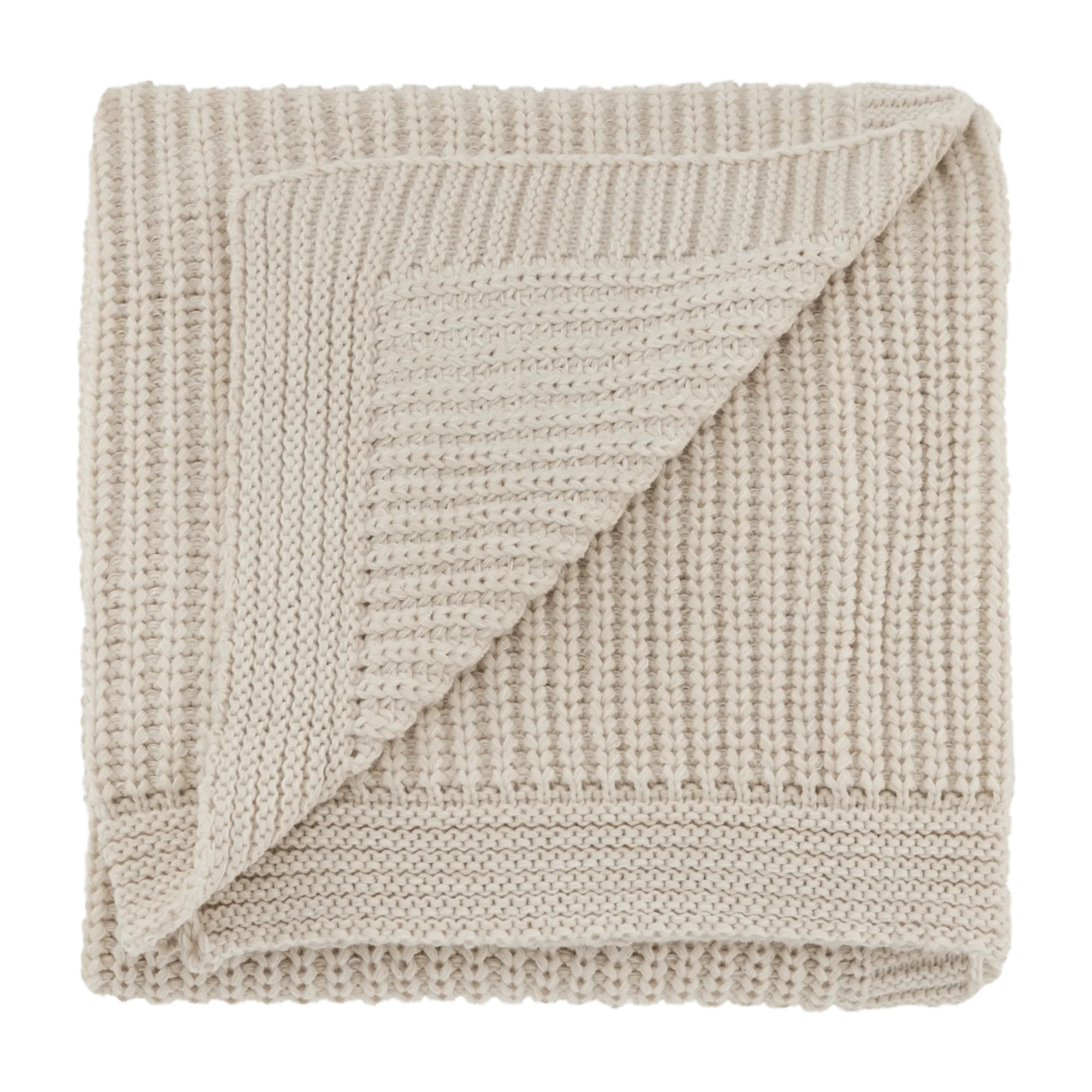 Beige Ribba Throw | Bouclair