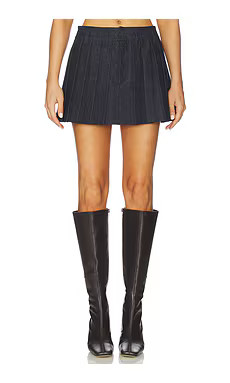 Citizens of Humanity Pleated Mini Skirt in Juno from Revolve.com | Revolve Clothing (Global)