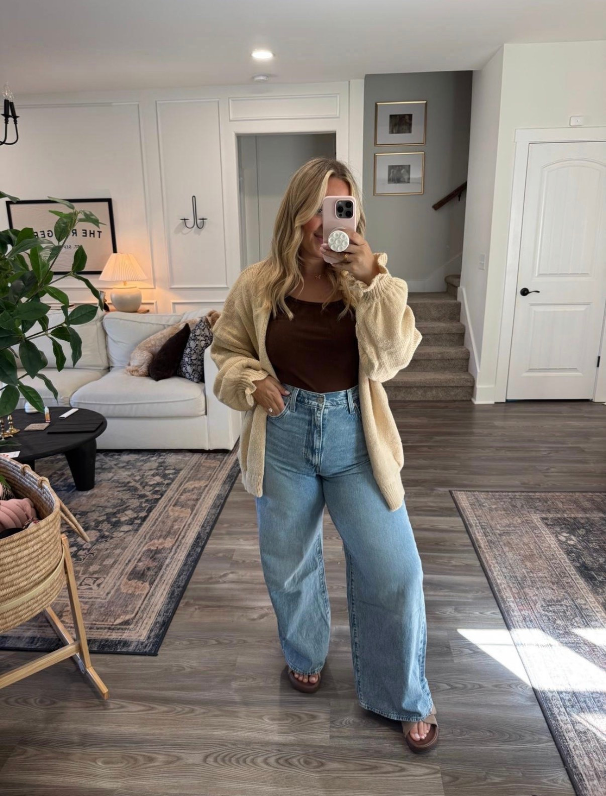 Amazon fall outfit - postpartum outfit! 

 #LTKFindsUnder50 #LTKStyleTip