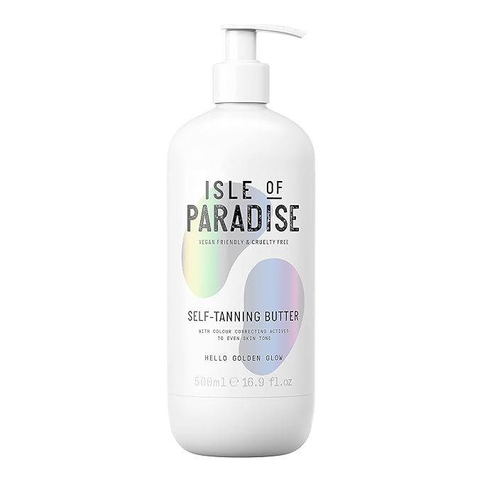 Isle of Paradise Self Tanning Body Butter - Hydrating Gradual Self Tan Body Butter for Illuminati... | Amazon (US)