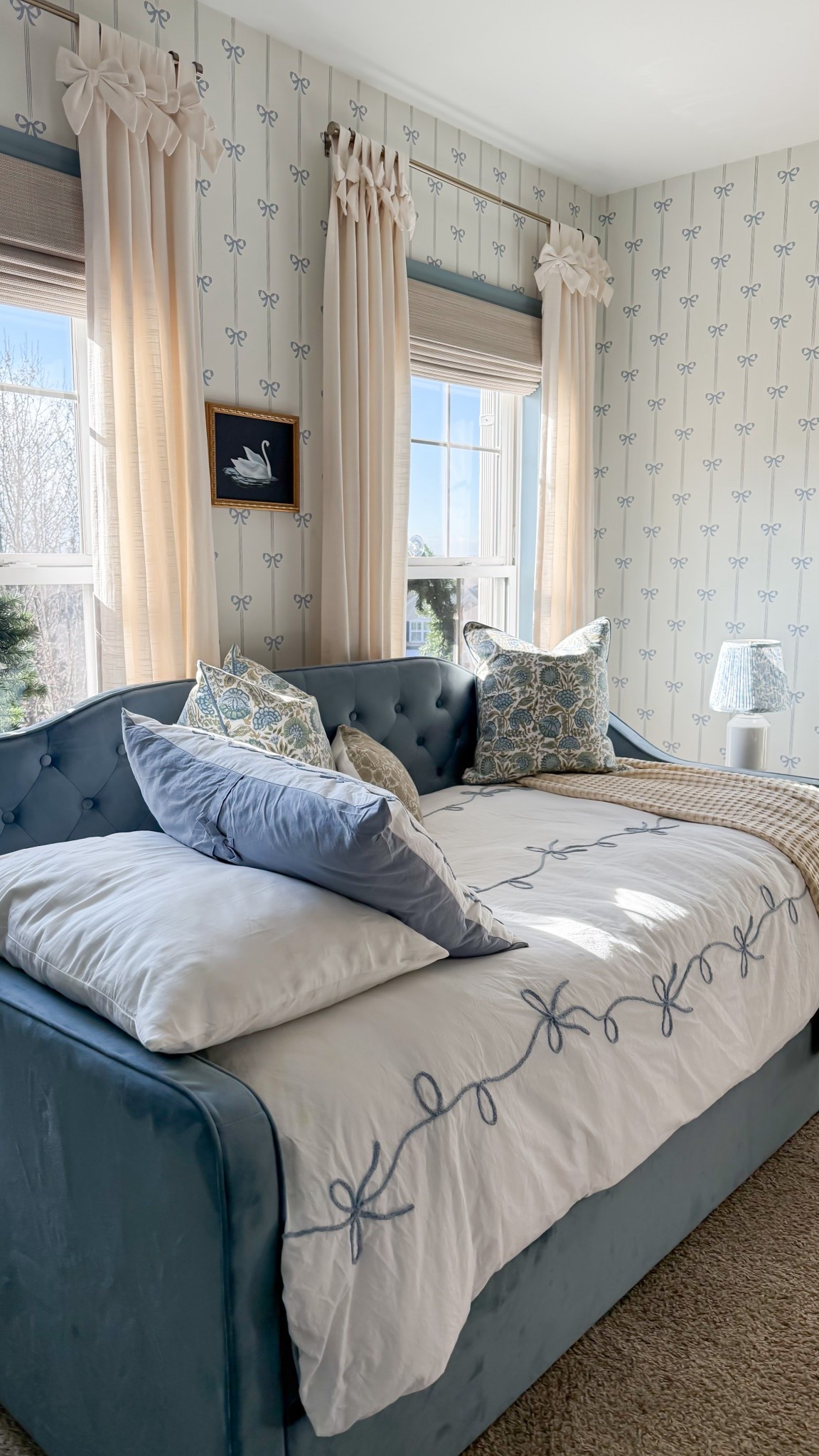 Blue Bows in a little girl’s dreamy bedroom 

#LTKmomlife #LTKKids #LTKHome