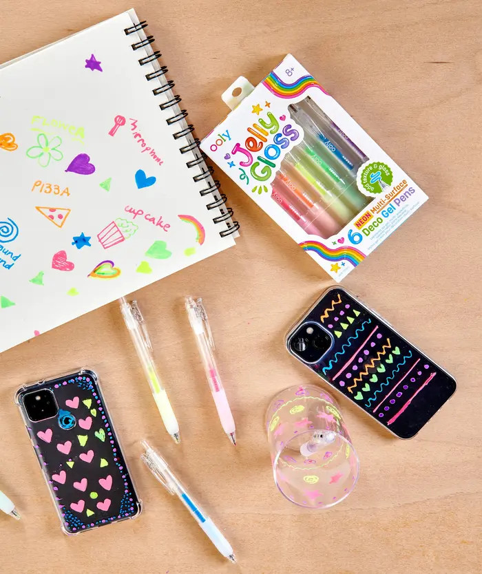 Jelly Gloss Deco Gel Pens 6 Count Color Set | Nordstrom