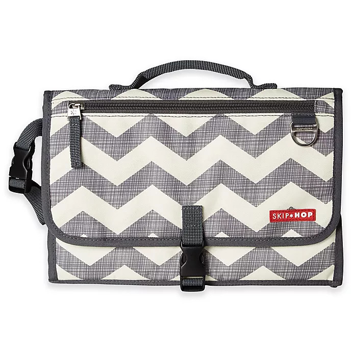 SKIP*HOP® Pronto Changing Station in Grey Chevron | buybuy BABY
