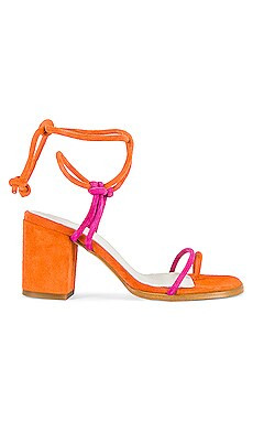 ALOHAS Grace Sandal in Magenta Orange from Revolve.com | Revolve Clothing (Global)