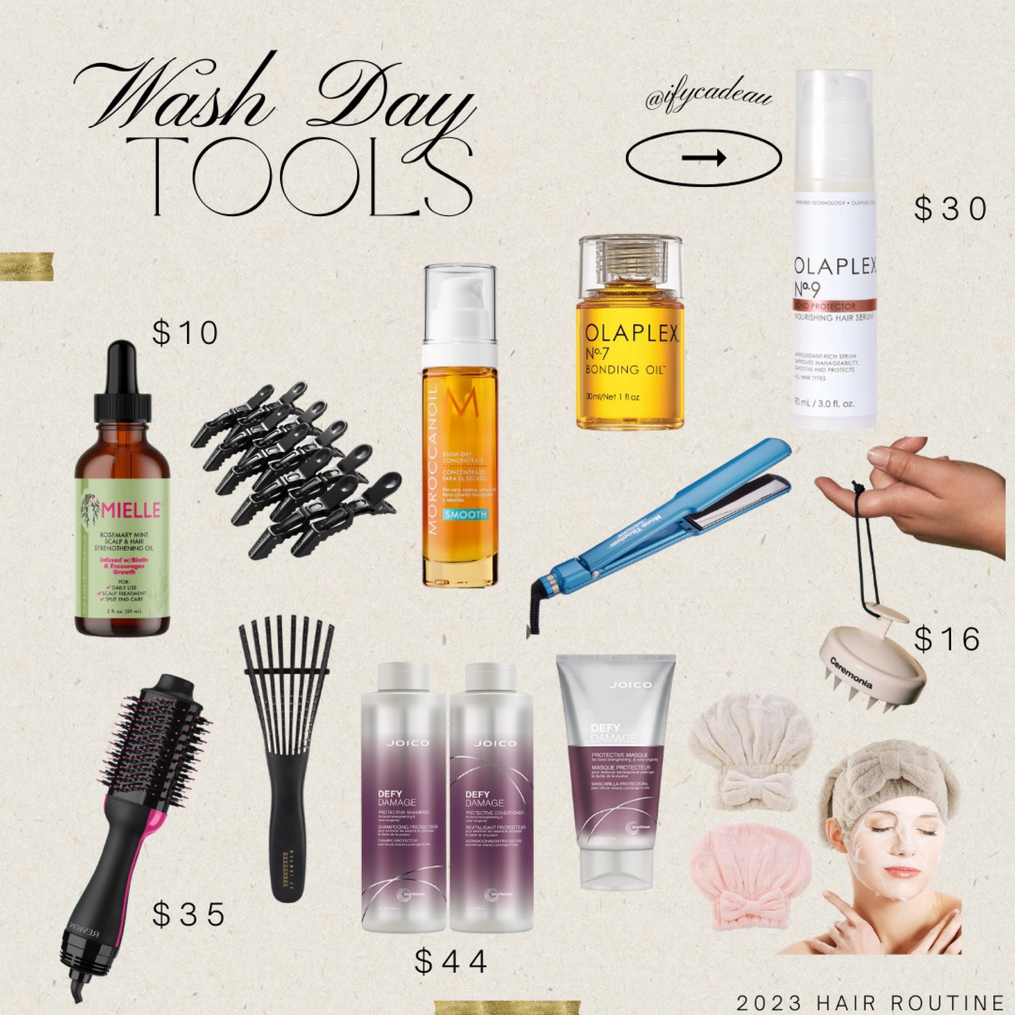 Everything I use to wash, deep condition, blow dry, and straighten my curly 4C hair. 🤍 #hairproducts #straightener #hairtools #olaplex #babybliss #revlondryerbrush #shampooandconditioner #bondrepair

#LTKbeauty #LTKFind #LTKsalealert