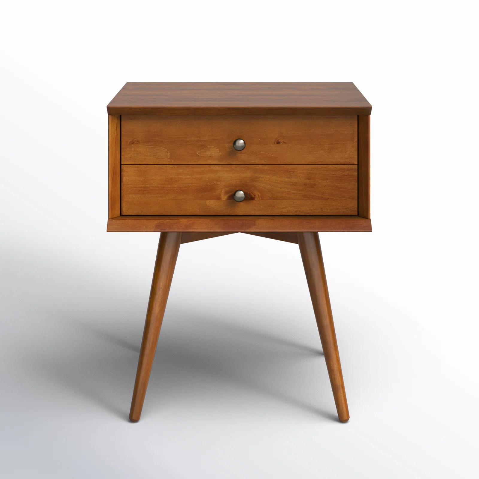 George Oliver Ashlie 2 Drawer Nightstand & Reviews | Wayfair | Wayfair North America