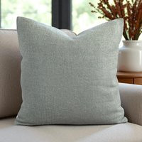 Handmade Sage Green Cushion Cover Neutral Decorative Throw Pillow Linen Look Accent For Couch Sofa Bed Or Chair Modern Rustic Home Decor | Etsy (US)