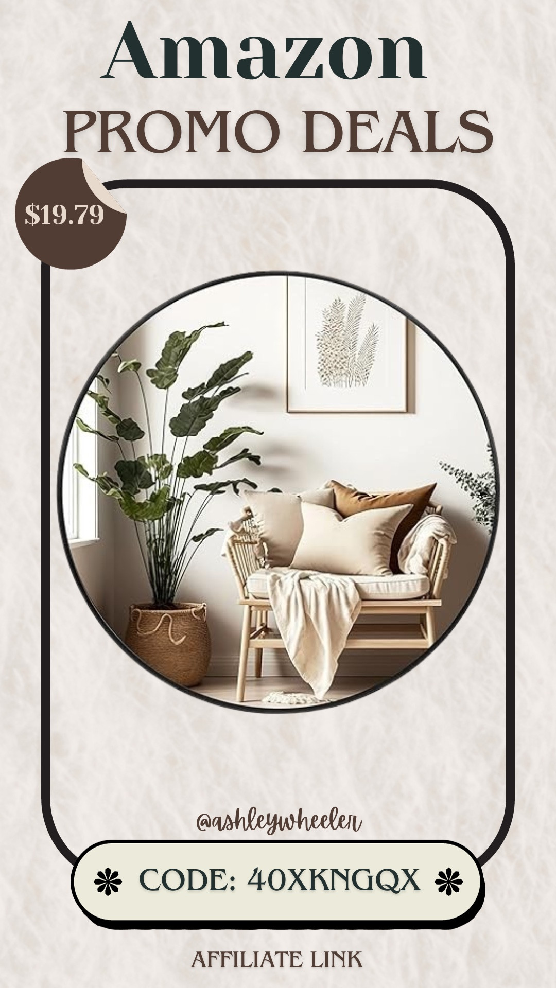 December 21 Amazon promo codes. Get these while they are on sale. These are amazing sales if you are looking for a great mirror in an entryway, bathroom or living room. The dipped nail set. I am highly considering getting myself. I have a different one that I love but I love to have different options especially with these winter colored nails. And this sweater is a perfect overall sweater for a minimalist wardrobe, or someone who enjoys neutral tones anytime of year. What other item should I keep an eye out for for promo deals?

#LTKbeauty #LTKsalealert #LTKhome