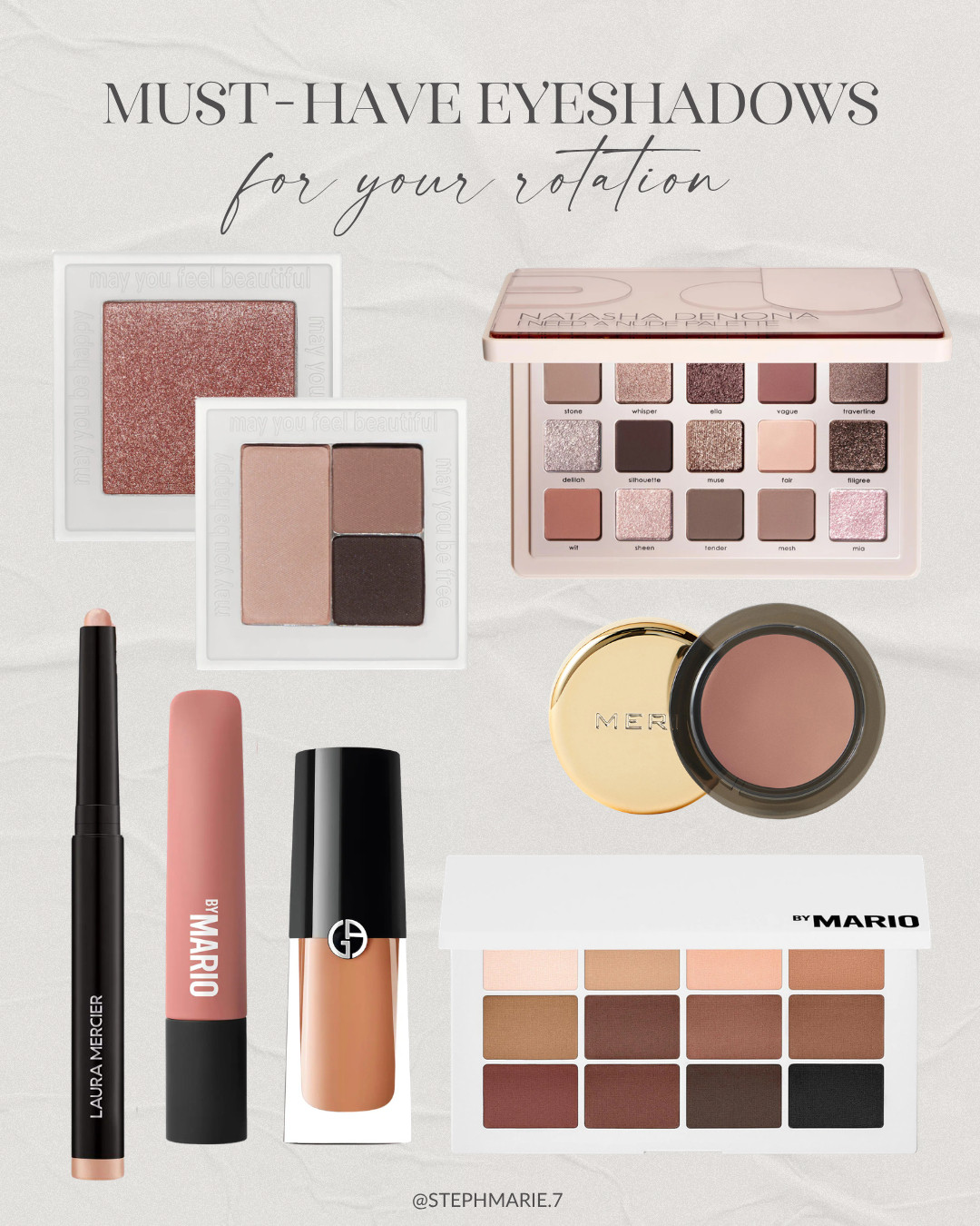 Does your eyeshadow collection need a refresh? These are the best eyeshadows and palettes to add to your rotation! These can easily be worn every day or layered for an evening look.  

 #LTKOver40 #LTKBeauty