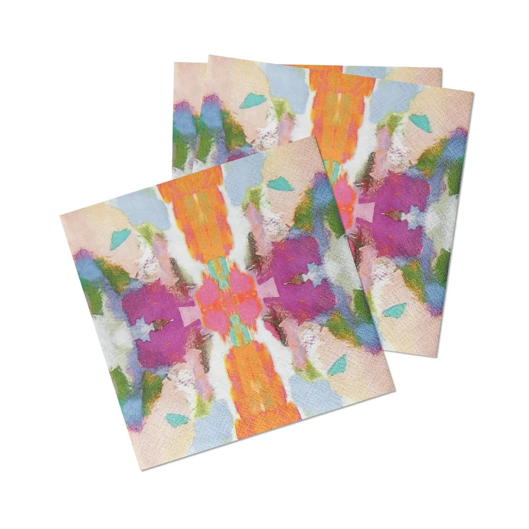 Laura Park - Begonia Cocktail Napkin | Auden & Avery