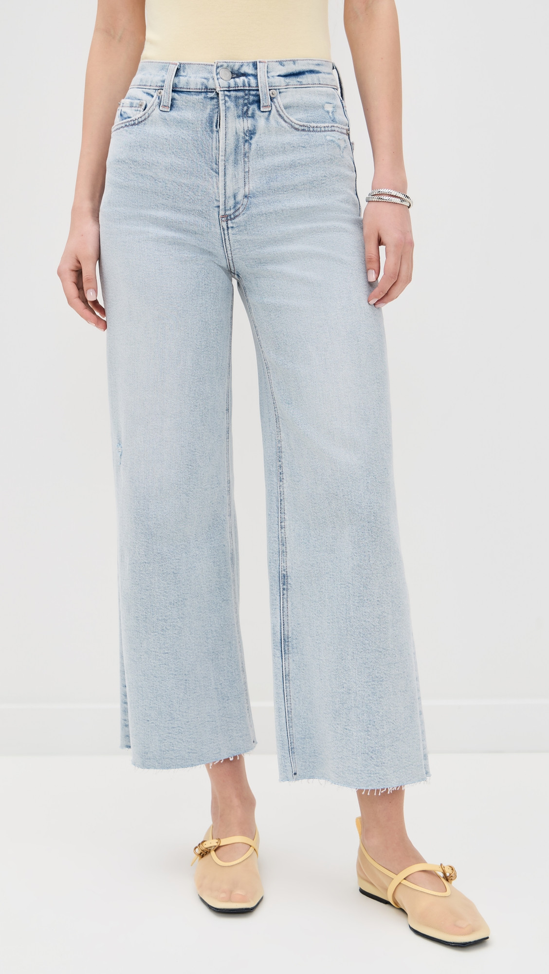 Pistola Denim Lana Crop Jeans Sun-Kissed Vintage 27 | Shopbop