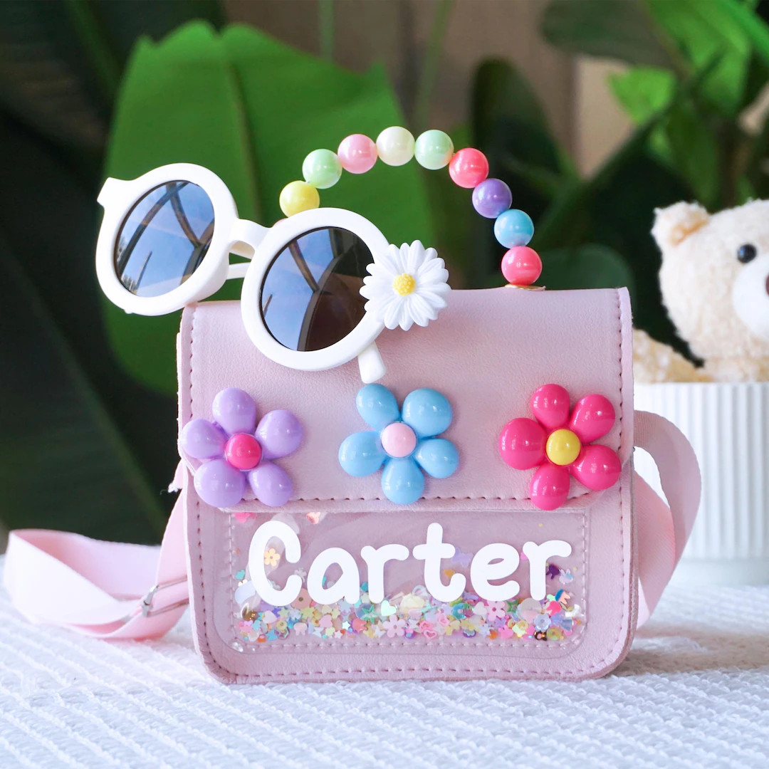 Personalized Toddler Purse: Funny Crossbody Mini Bag, Gift for Girls - Etsy | Etsy (US)