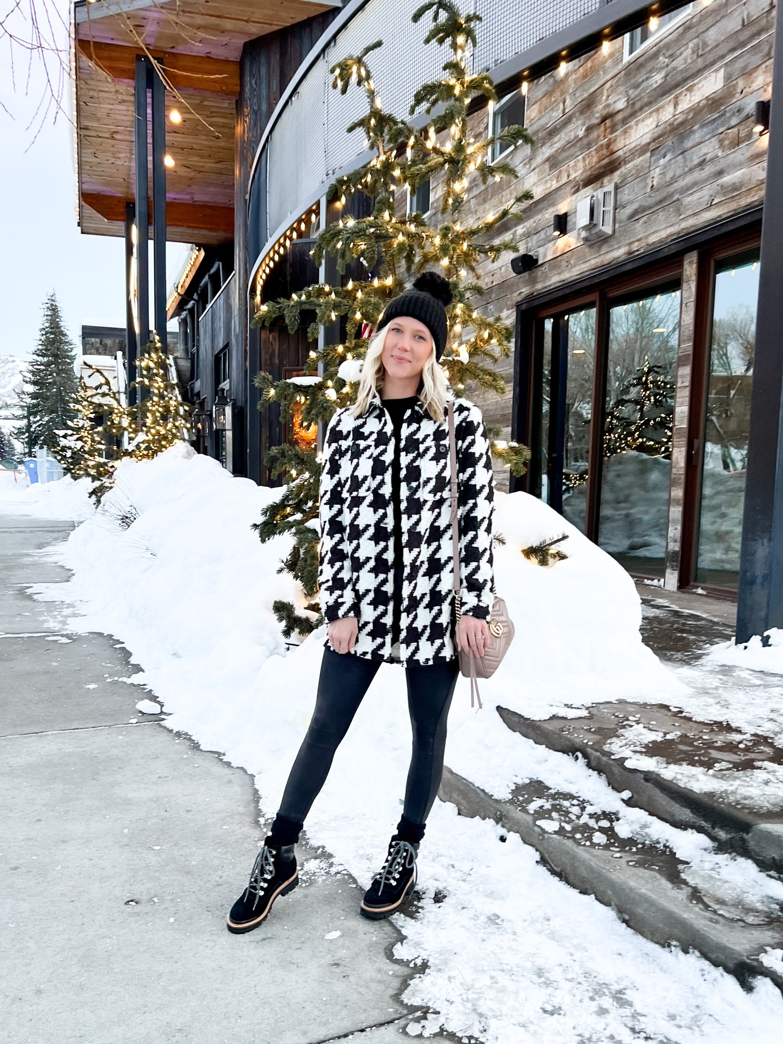 Houndstooth shacket 

#LTKsalealert #LTKunder50 #LTKunder100