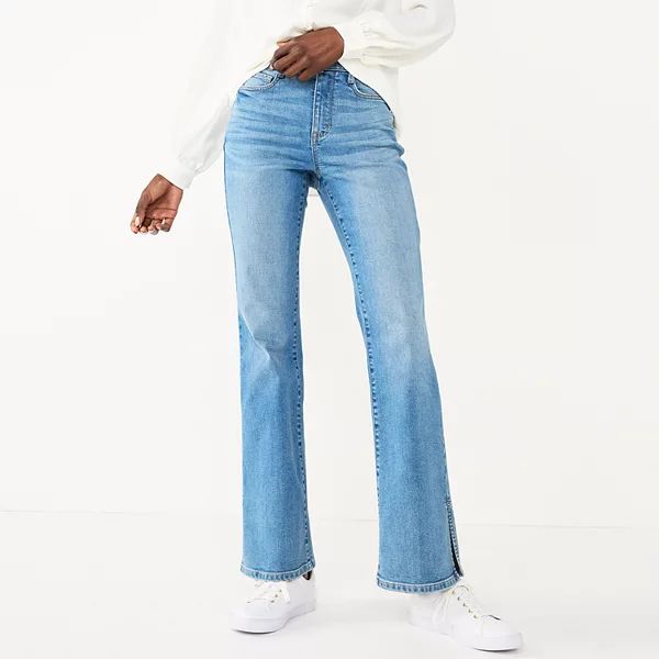 Women's Nine West Curvy Slimming Bootcut Jeans | Kohl's