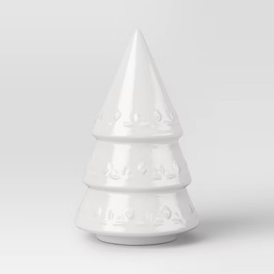 Medium White Ceramic Christmas Tree - Threshold™ | Target