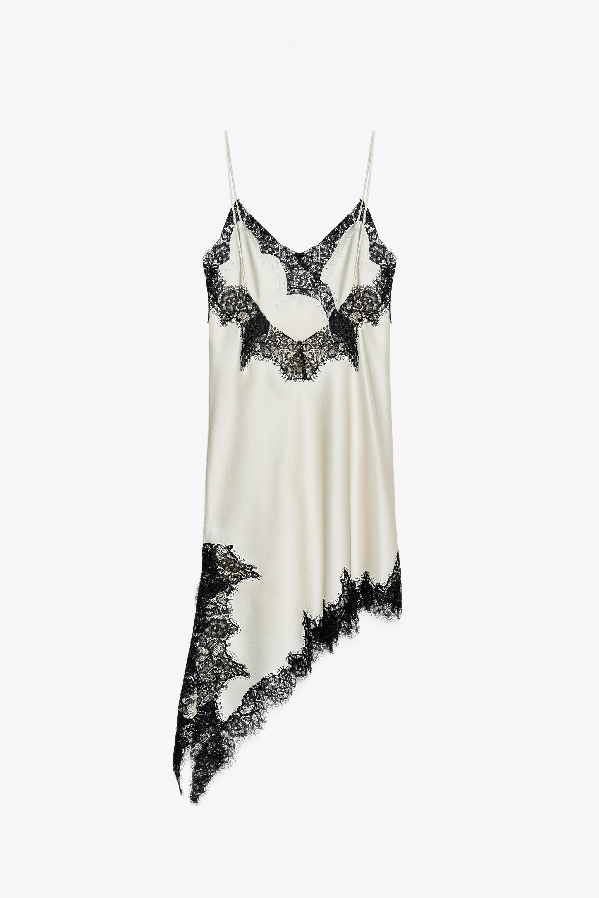 ASYMMETRIC LACE DRESS ZW COLLECTION | Zara UK