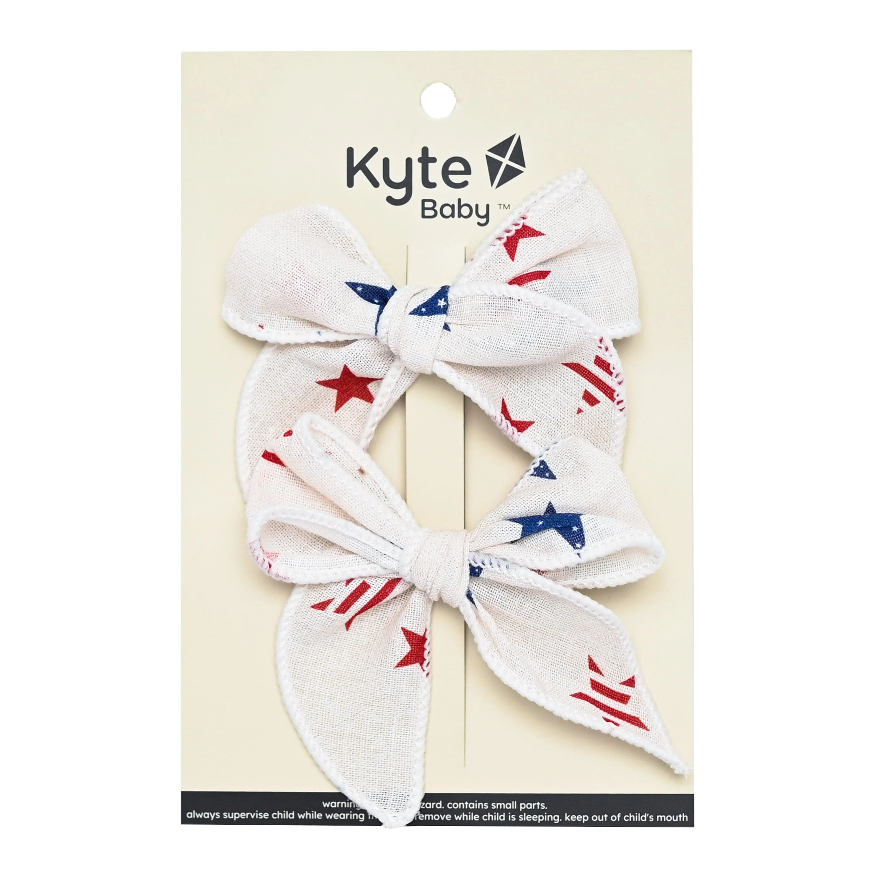 Linen Piggie Bows in Liberty | Kyte BABY