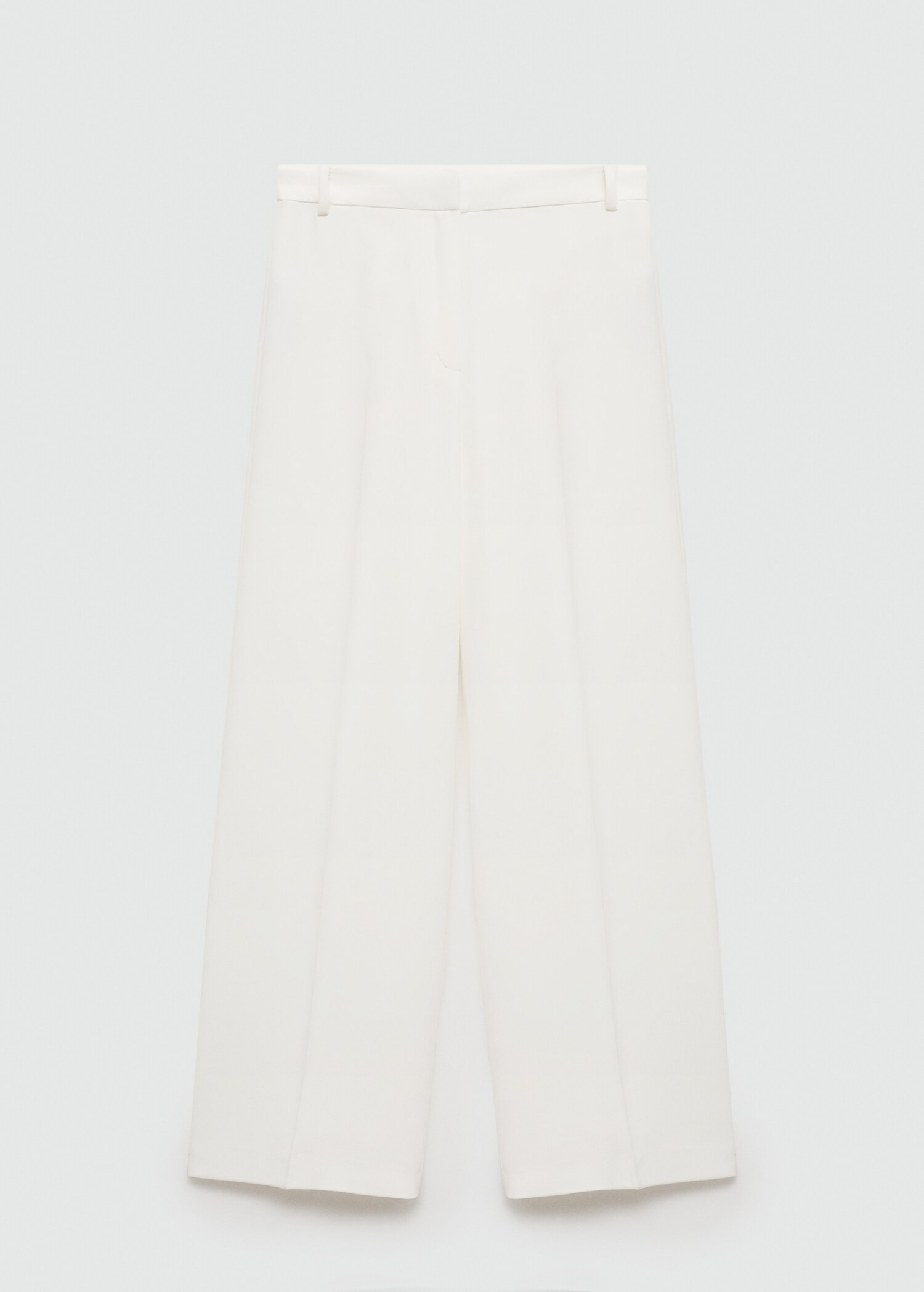 Gerade, fließende Hose - Damen | MANGO Österreich | MANGO (AT)