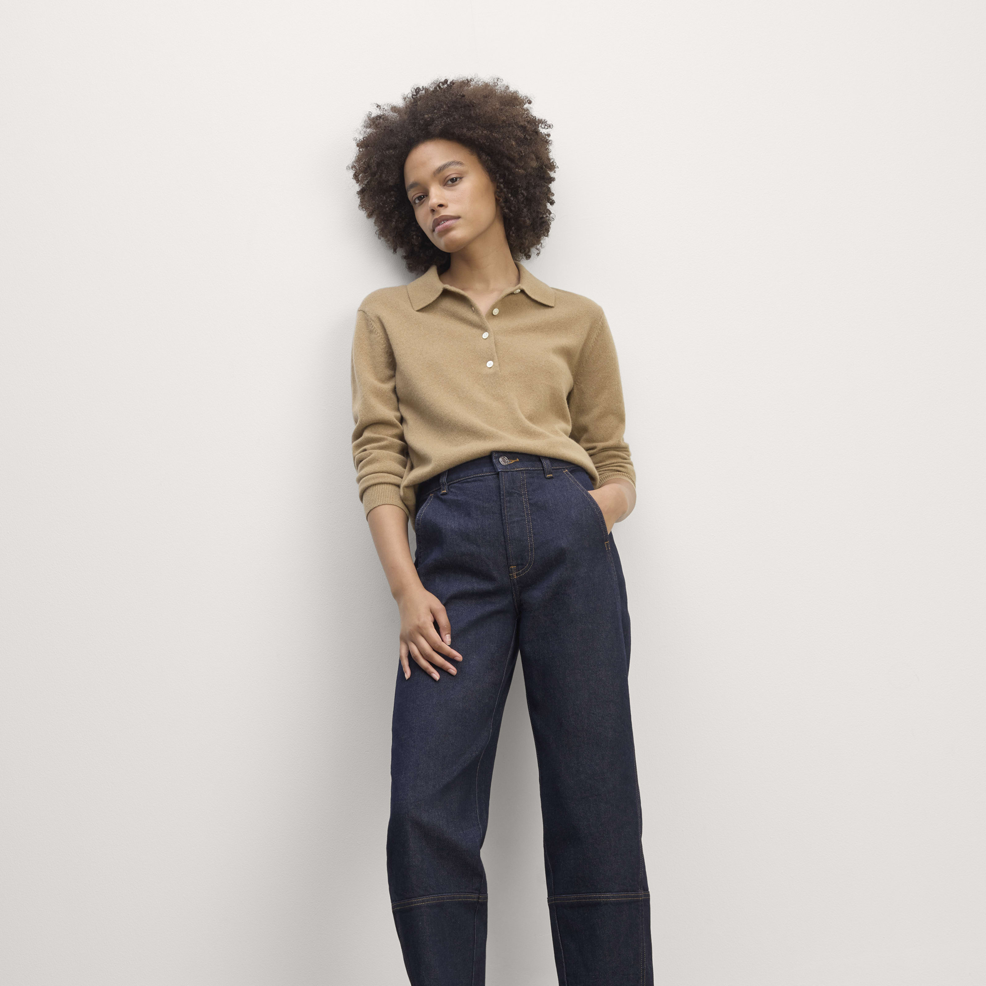 Women's Utility Barrel Jean by Everlane in Pure Blue, Size 26 | Everlane