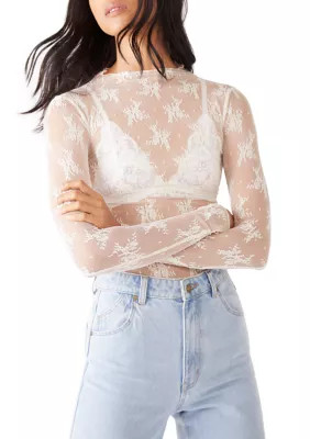 Free People Women's Lady Lux Layering Top, Small | Belk