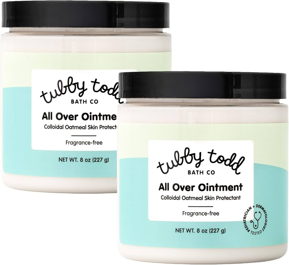 TUBBY TODD All Over Ointment Baby Eczema Cream, Everyday Multi-Purpose Baby Skin Relief Cream, Se... | Amazon (US)
