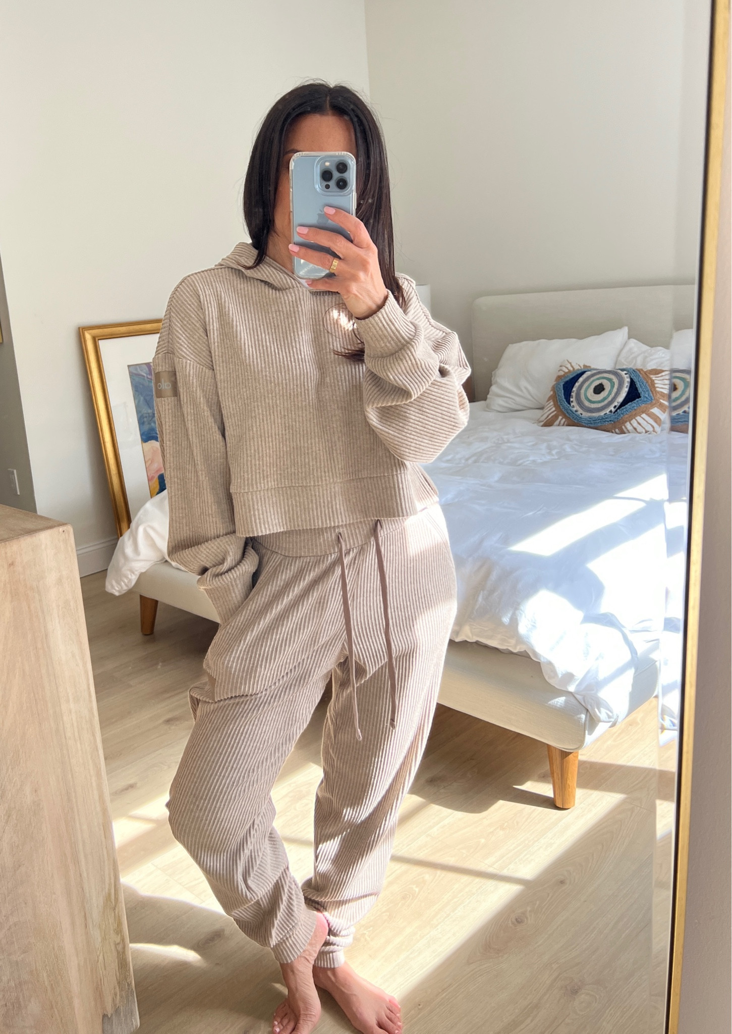 Alo Yoga Muse Hooded Sweatshirt & Sweatpants