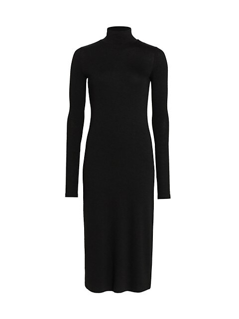 The Knit Turtleneck Midi-Dress | Saks Fifth Avenue