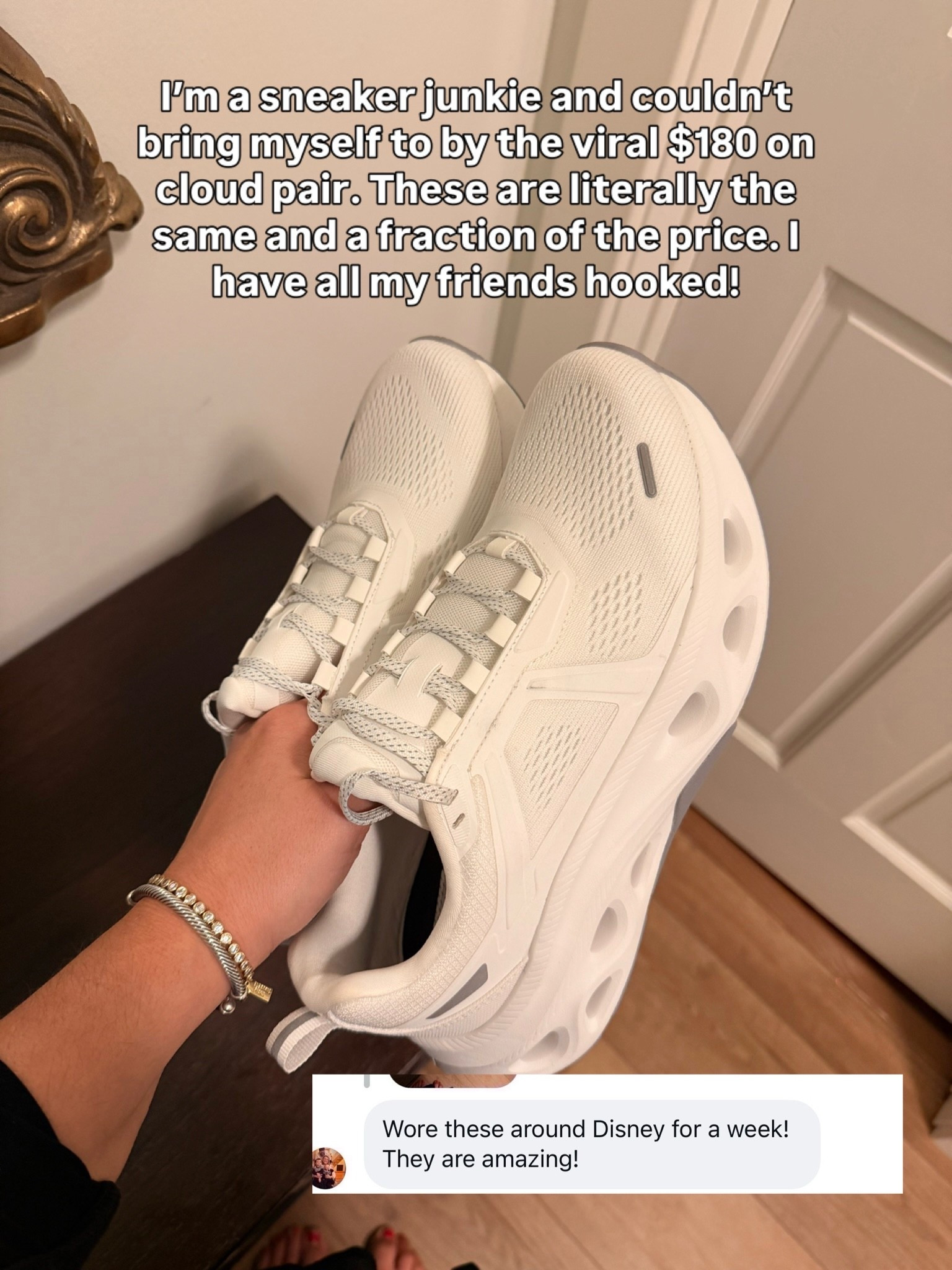 The viral sneaker!! These are a fraction of the price compared to the on cloud version. SO comfy & cute!

#LTKMidsize #LTKSaleAlert #LTKmomlife