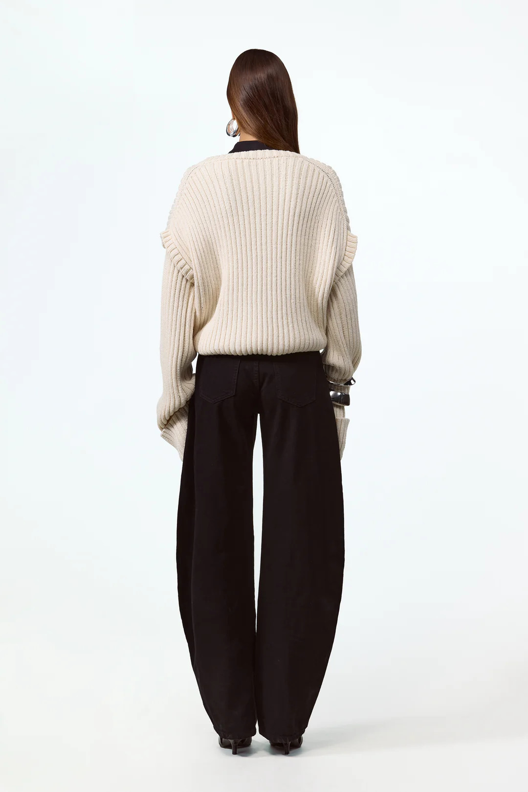 The Barrel Jean (Black) | SAME