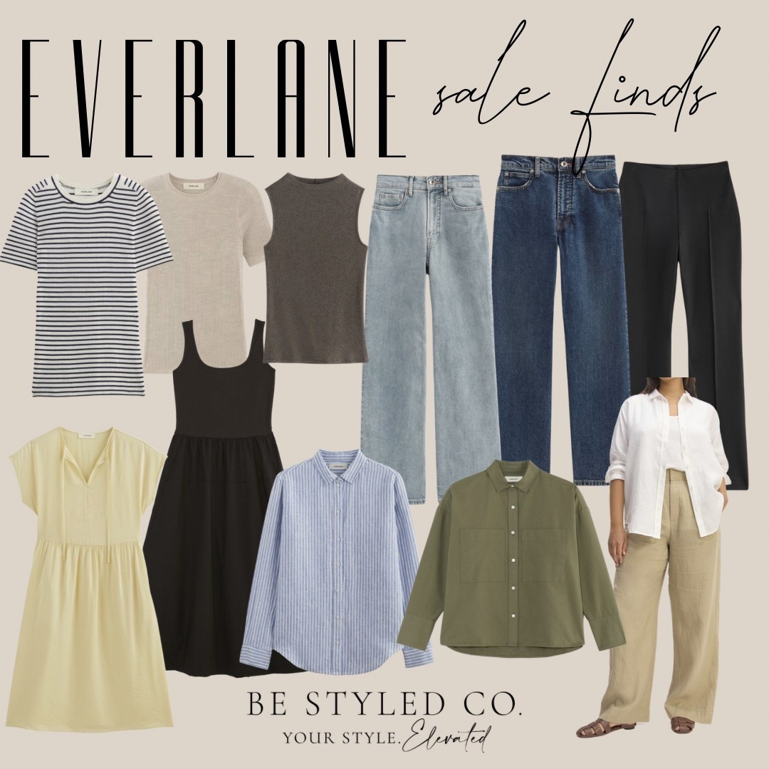 Our favorite spring picks from everlane on sale during the ltk spring sale! Great basics to fill in the gaps in your wardrobe 

#LTKOver40 #LTKSpringSale #LTKSaleAlert
