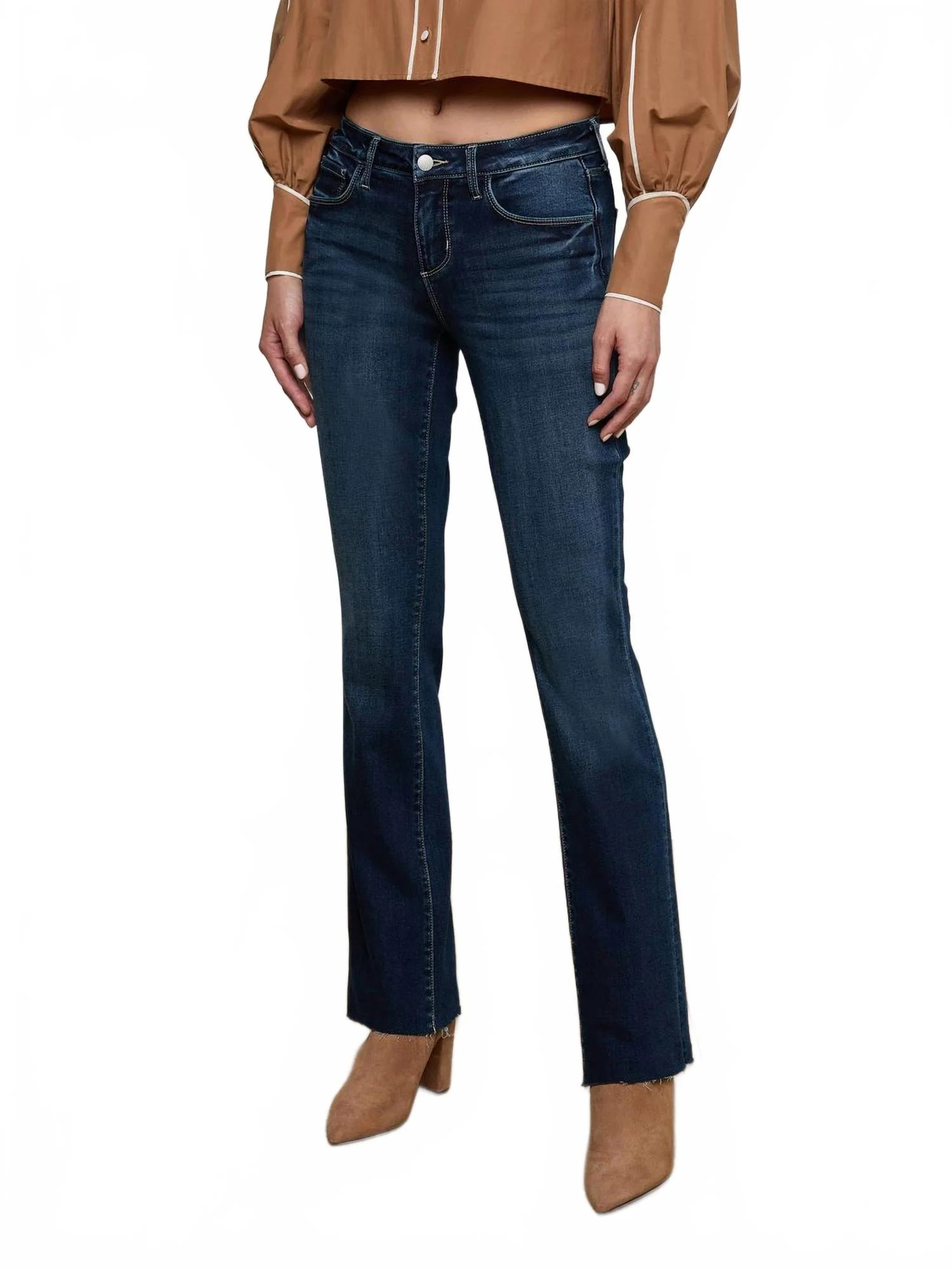 Sneeki Low Rise Straight Jeans In Columbia | Shop Simon