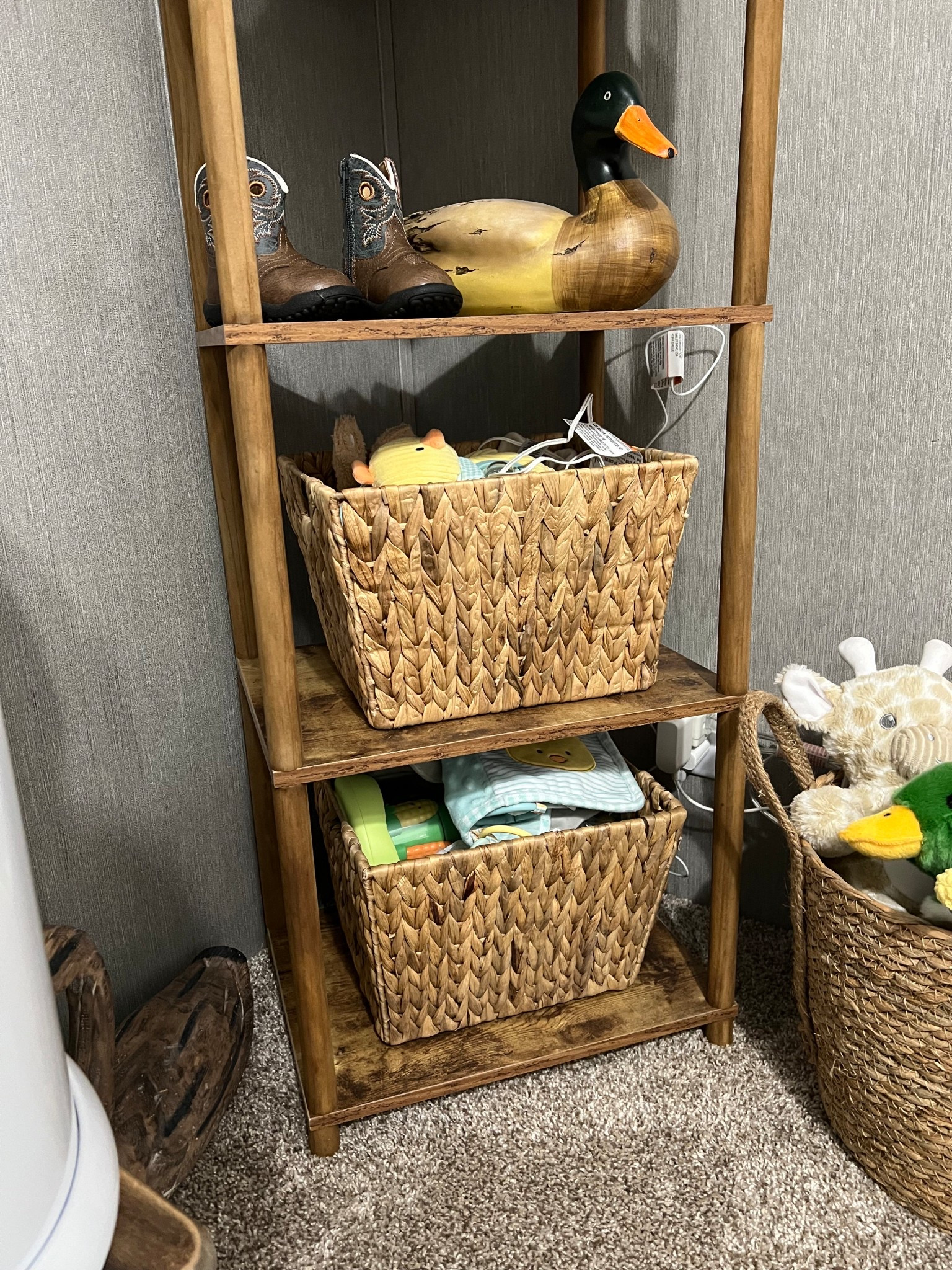 Perfect sized baskets for storage!