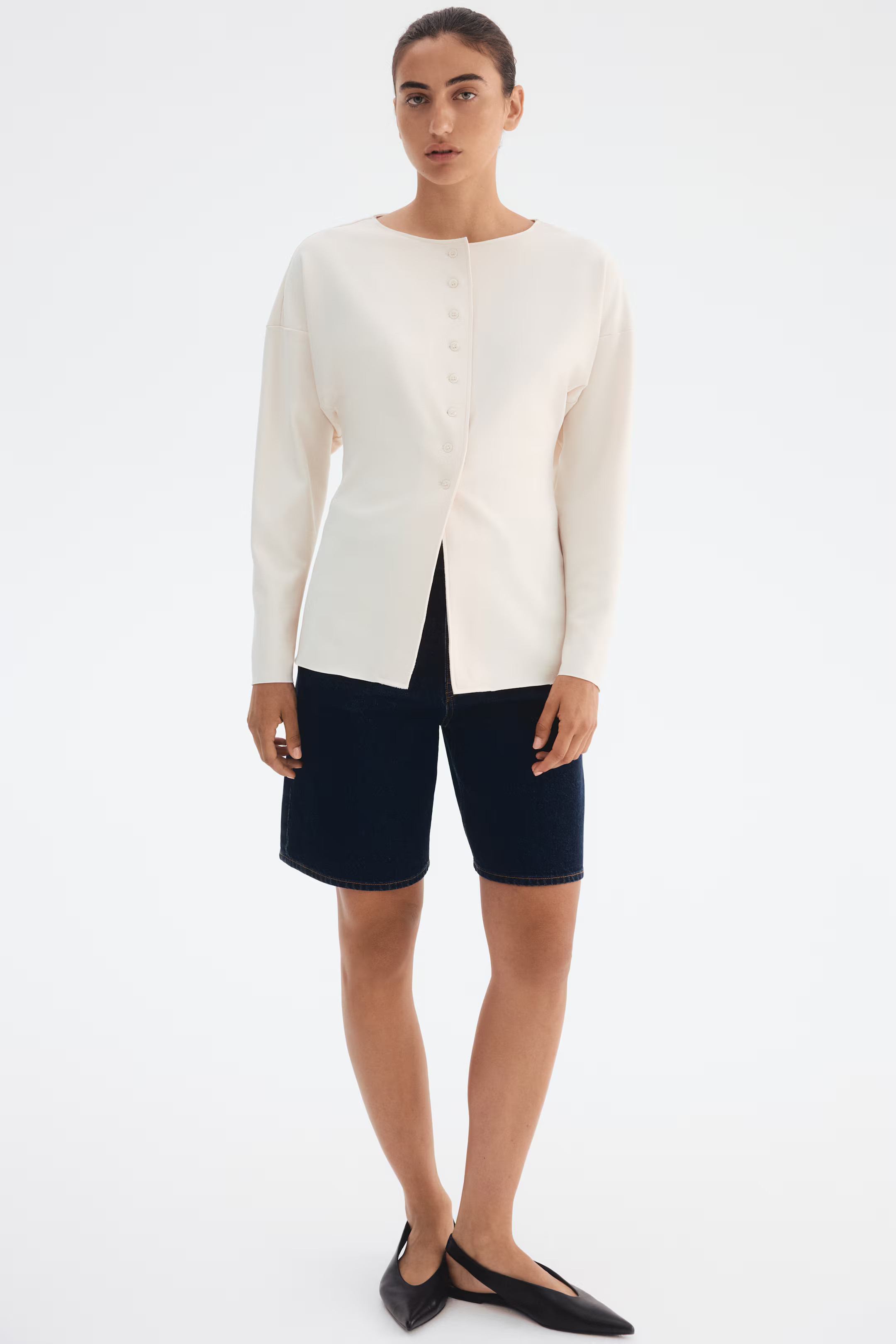 Cardigan with Defined Waist | H&M (US + CA)