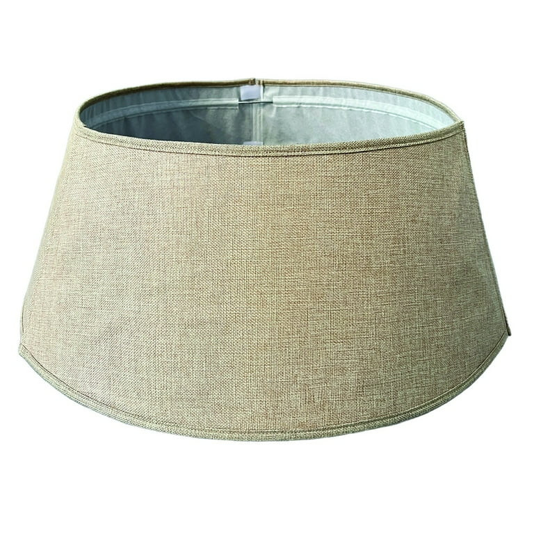 Faux Burlap Christmas Tree Collar, Tan, 26", by Holiday Time - Walmart.com | Walmart (US)