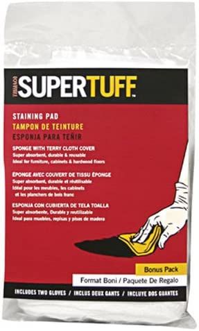 Trimaco SuperTuff Staining Pad Sponge with free gloves | Amazon (US)