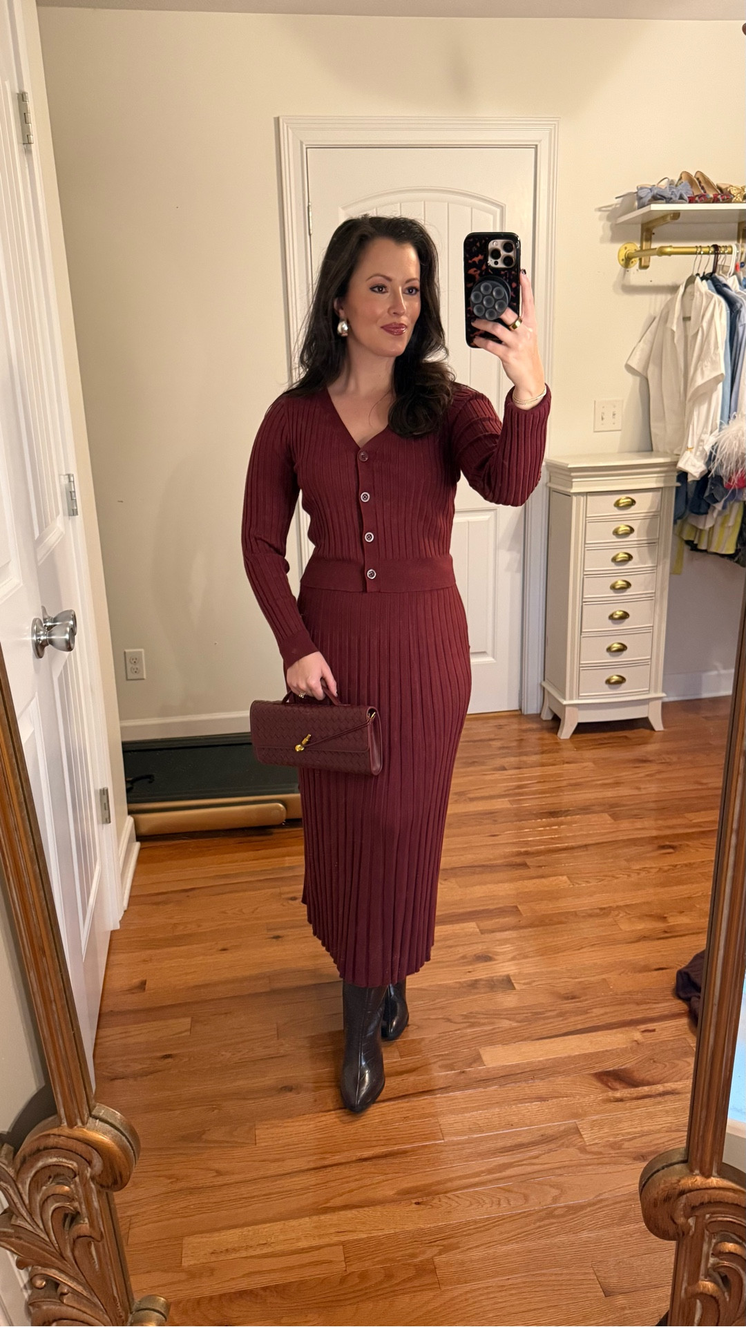 Thanksgiving outfit - family photo outfits - sweater set - cardigan - matching set - fall boots 
Target fall 
Wearing small in both! 

#LTKSeasonal #LTKFindsUnder50 #LTKHoliday