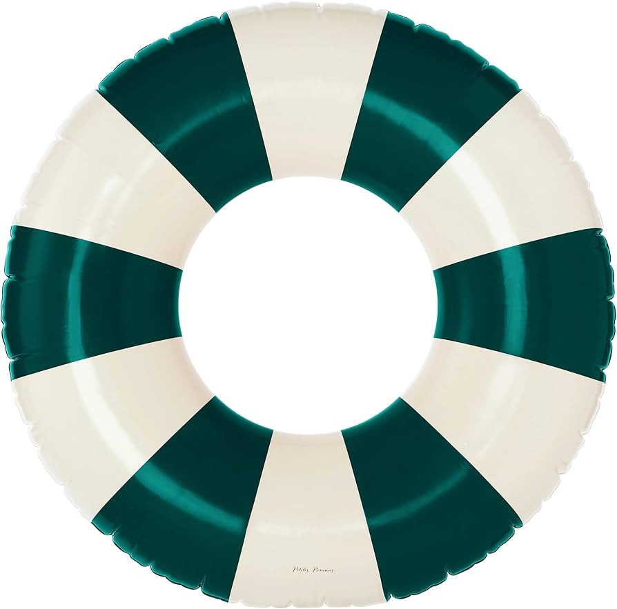 Petites-Pommes Inflatables for Adults - Durable Inner Tube, Handprinted Classic Striped Design Sw... | Amazon (US)
