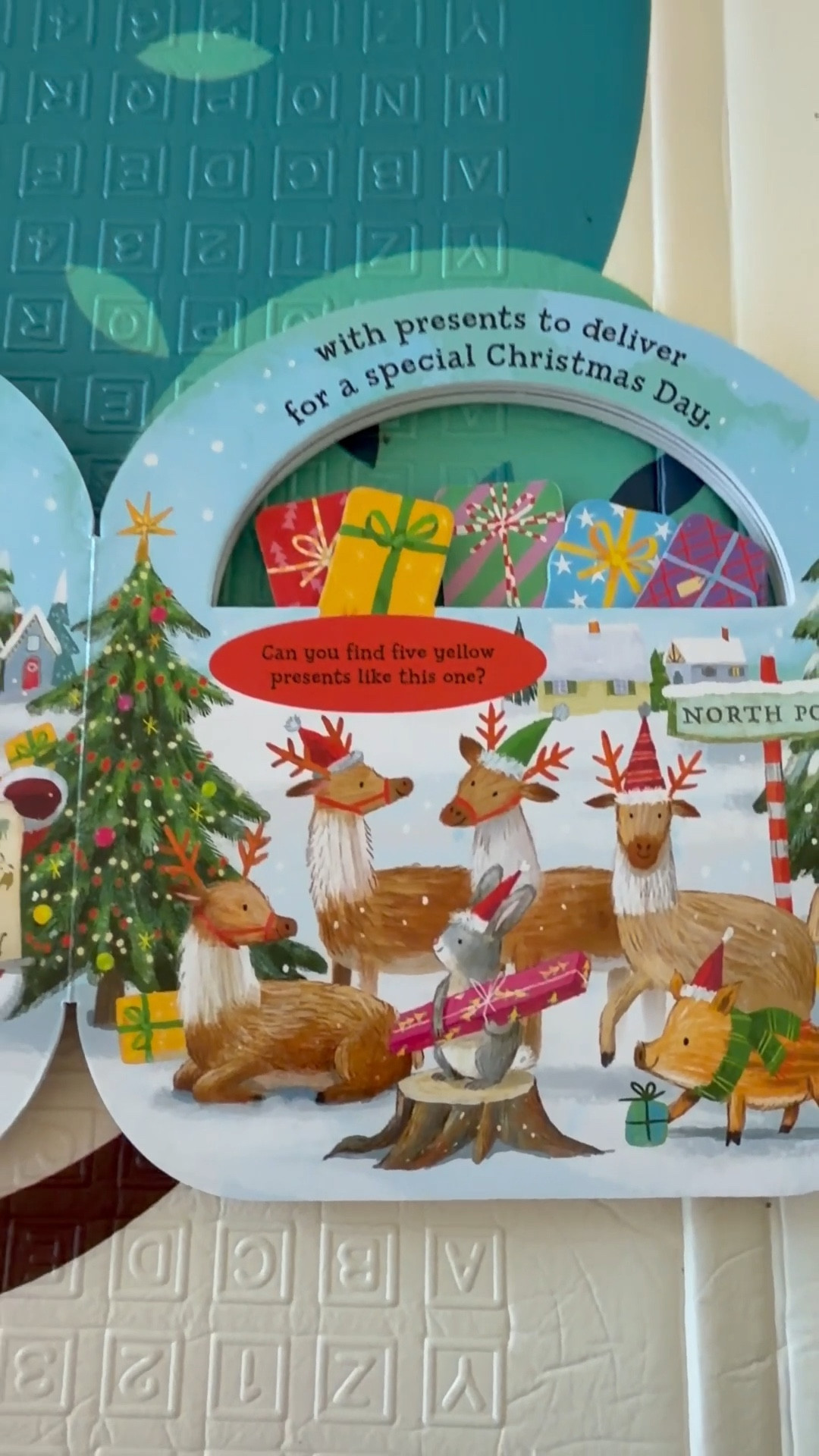 The ultimate Christmas book is officially here! 🎅 sleigh
We just got "Santa's Sleigh: A Very Special Christmas Hunt," and it's not just a book—it’s an interactive holiday adventure for toddlers and preschoolers!
If you're looking for a simple, sturdy, and engaging read that keeps little hands busy, this is it. It’s a fun little "hunt" book with peek-through windows that makes reading feel like a game. Perfect for building early literacy skills and that special cozy Christmas magic at the same time.
Swipe up to shop the book and see a quick flip-through on my stories! 📚🎄

#LTKHolidayGiftGuide #LTKKids #LTKHome #christmasbooksforkids #toddleractivities #christmasreadaloud #santassleigh #christmasbookhunt #holidayfun #boardbooks

#LTKGiftGuide #LTKHoliday #LTKBaby