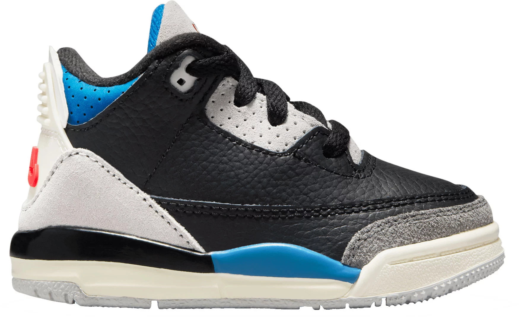 Air Jordan Toddler 3 Retro Basketball Shoes, Boys', Size 8, Black/Blue/Red | DICK'S Sporting Goods