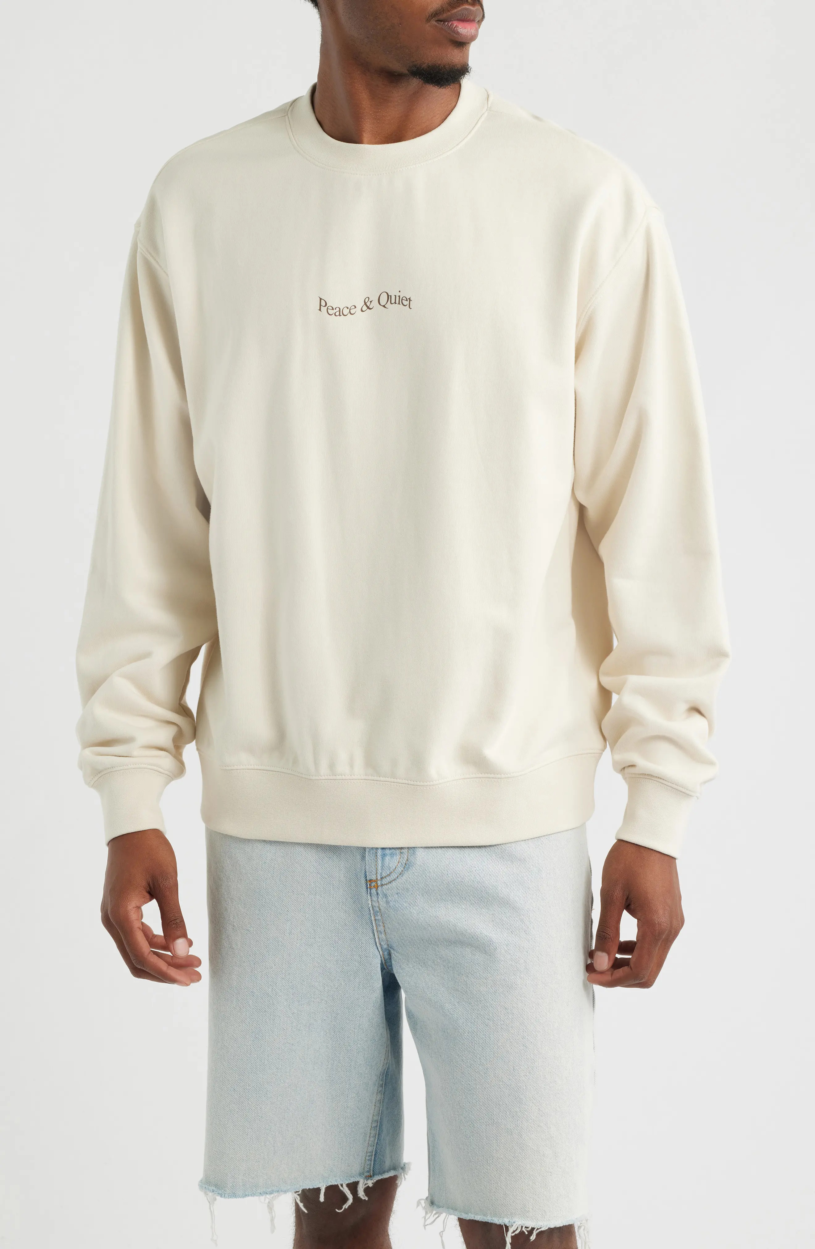 Museum of Peace & Quiet Wordmark Graphic Sweatshirt (Men) | Nordstrom | Nordstrom